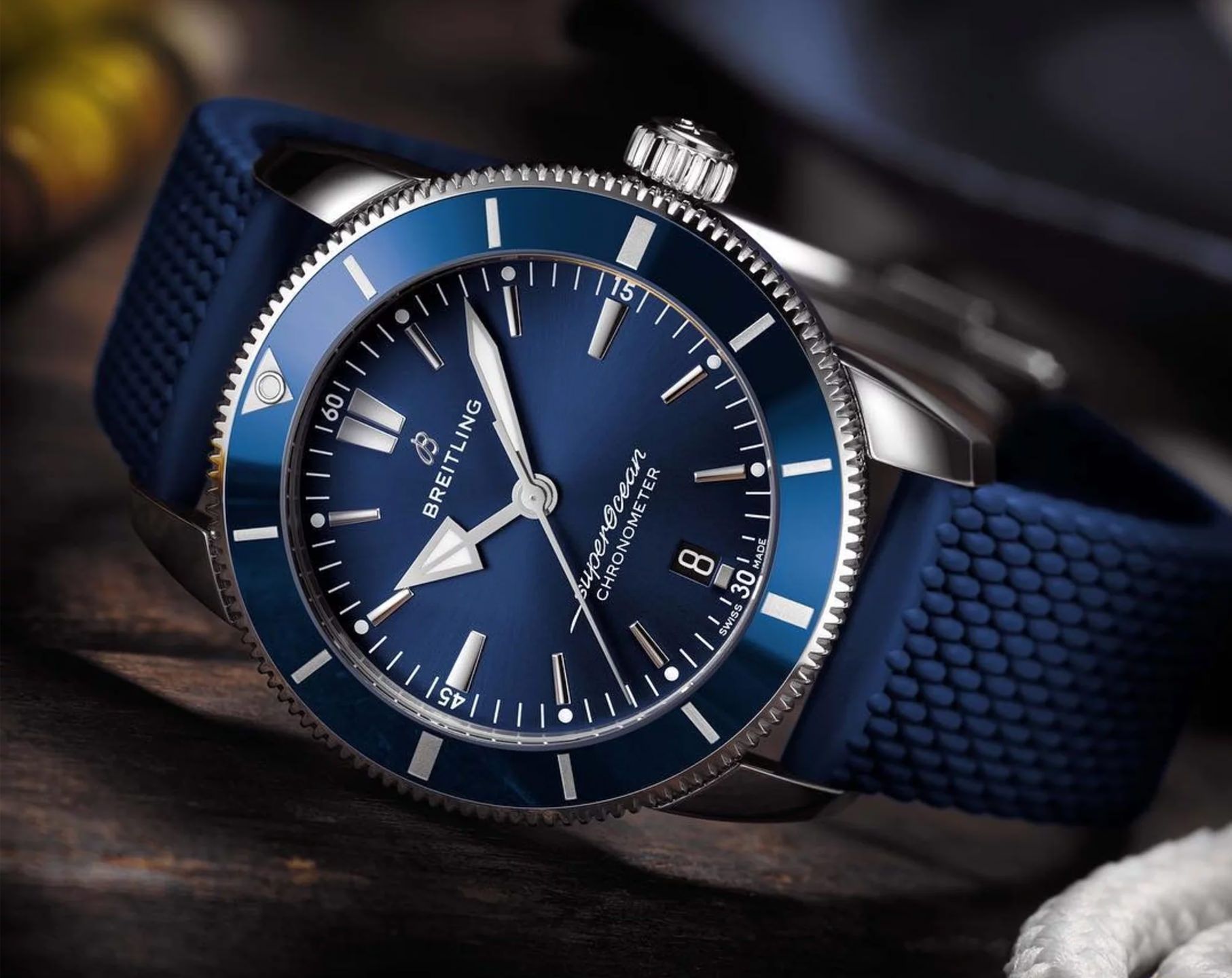 Breitling Superocean Heritage B20 Blue Dial Men 44mm