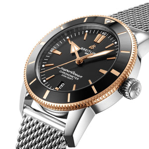 Breitling Superocean Heritage B20 Black Dial Men 44mm