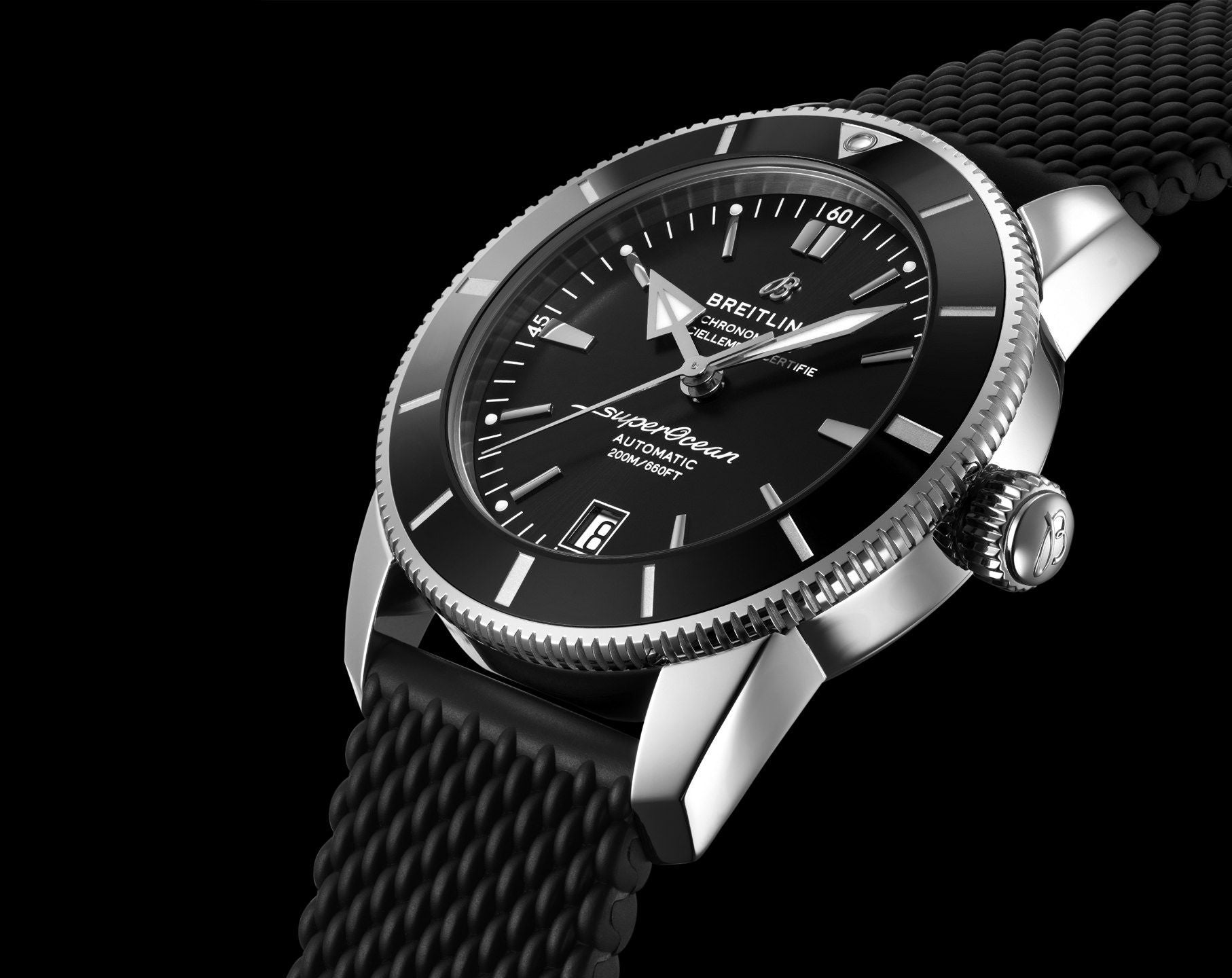 Breitling Superocean Heritage B20 Black Dial Men 42mm