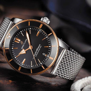 Breitling Superocean Heritage B20 Black Dial Men 44mm