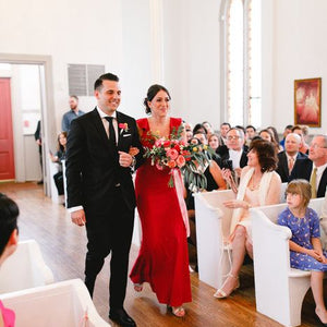 Bright and Colorful Springtime Ceremony