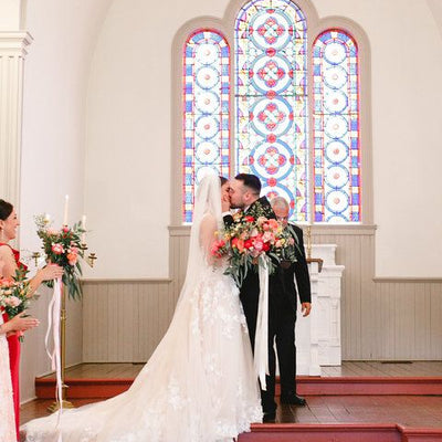 Bright and Colorful Springtime Ceremony