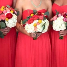 Beach Coral Rose Wedding