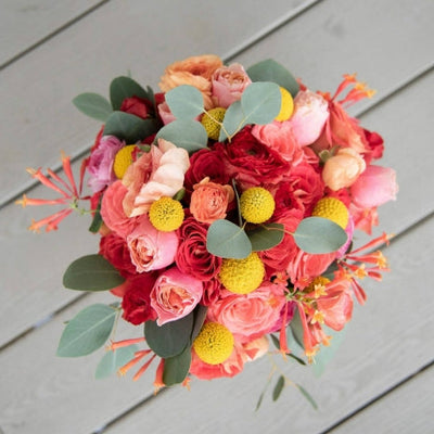 Beach Coral Rose Wedding