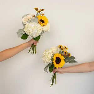 Bright Sky Sunflower Bouquet Bar Flower Kit