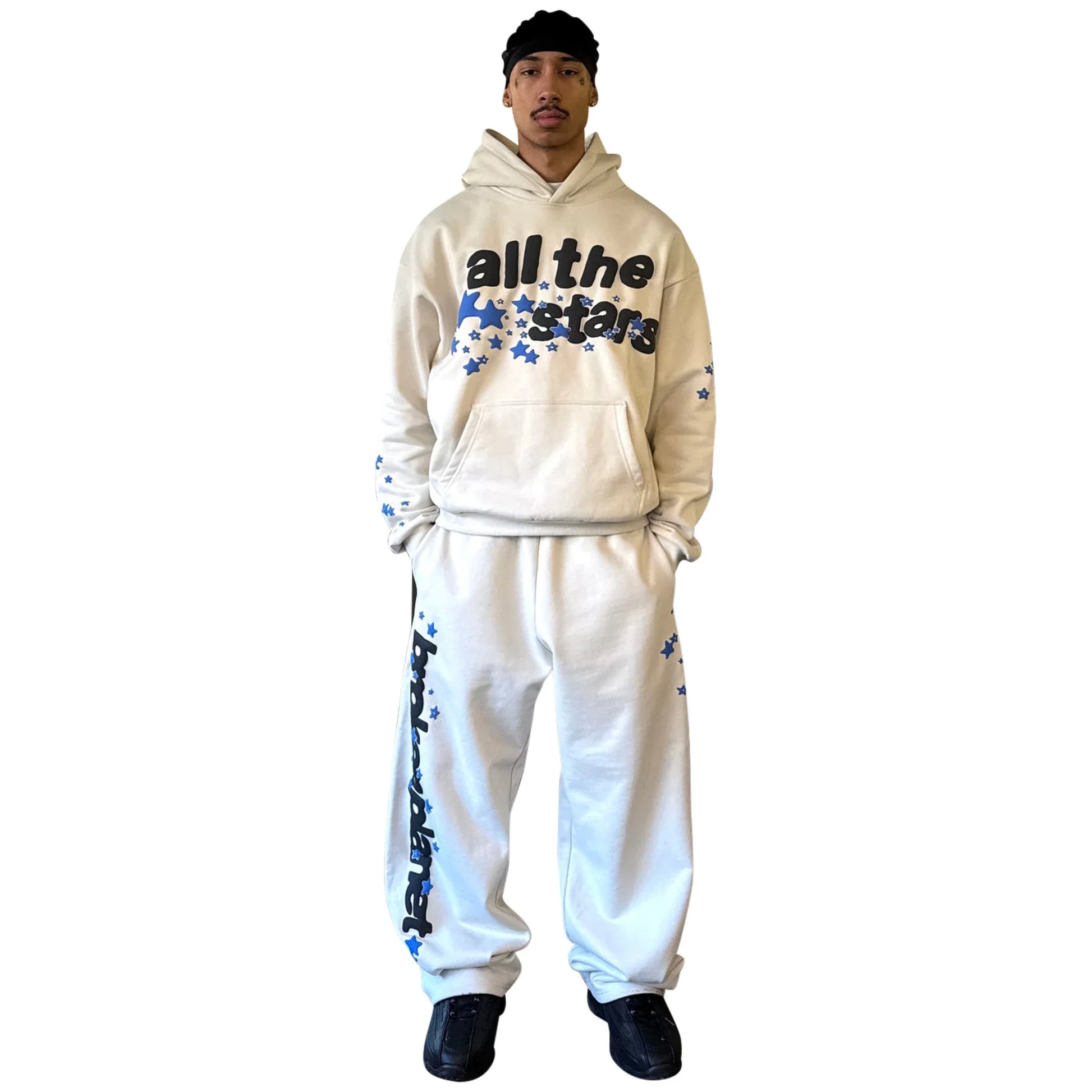 Broken Planet All The Stars Ivory White Hoodie