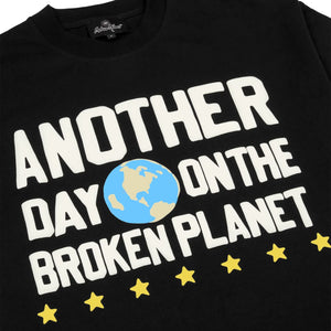 Broken Planet Another Day Midnight Black T Shirt