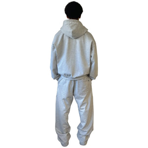 Broken Planet Ash Heather Grey Zip-Up Hoodie