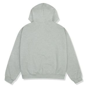 Broken Planet Ash Heather Grey Zip-Up Hoodie