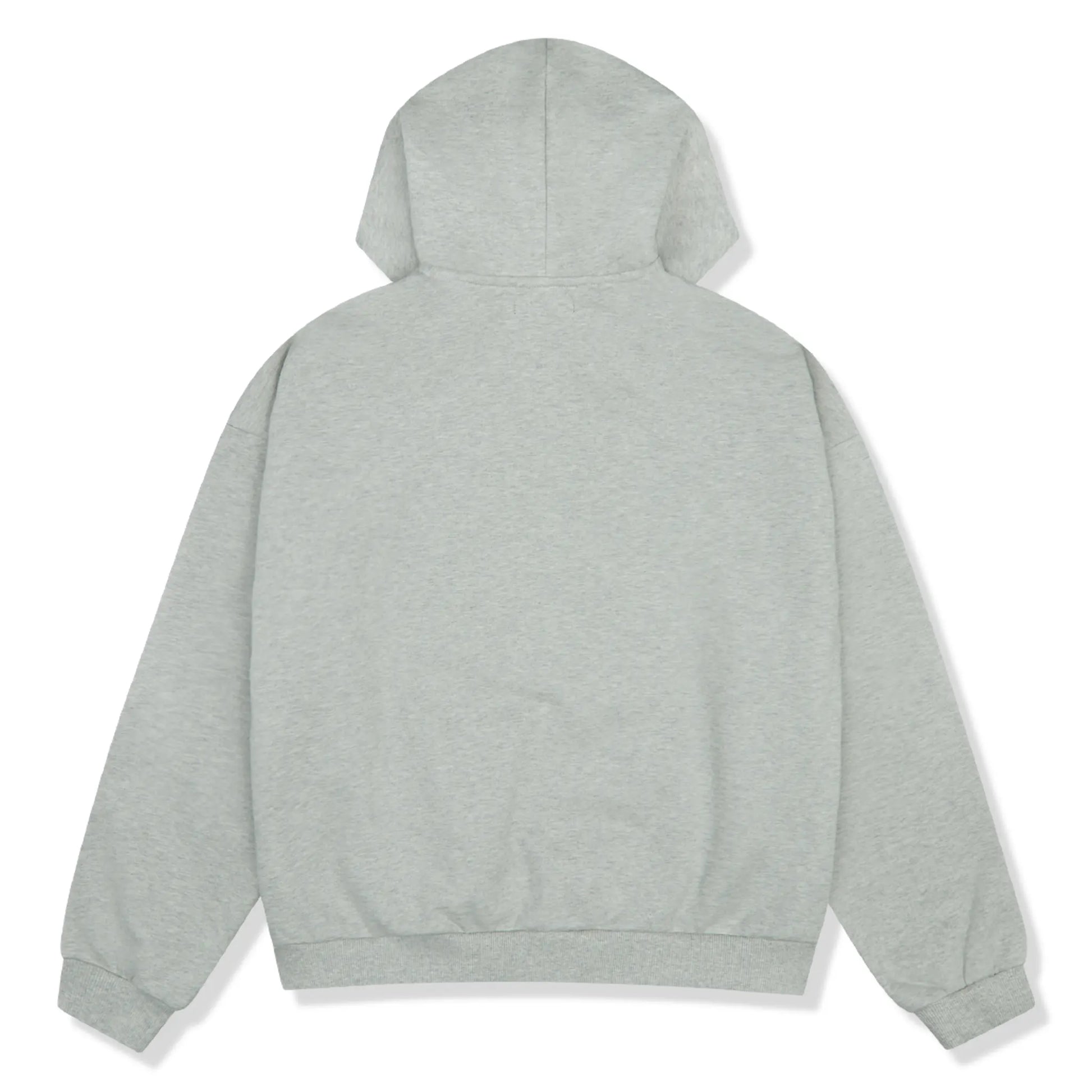 Broken Planet Ash Heather Grey Zip-Up Hoodie