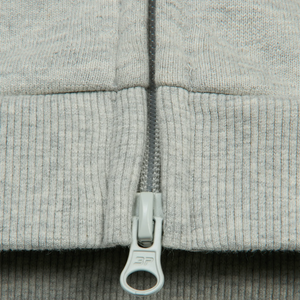 Broken Planet Ash Heather Grey Zip-Up Hoodie