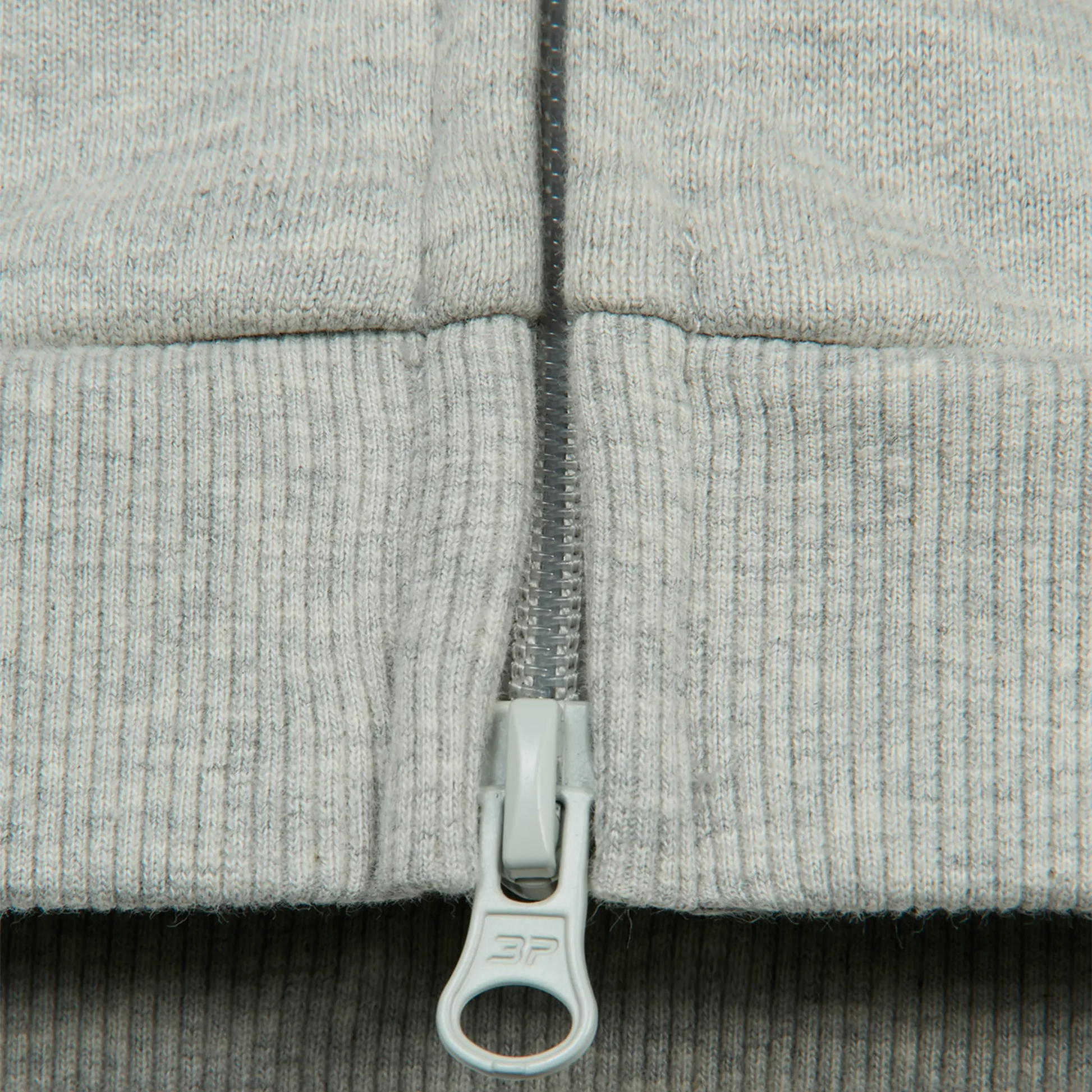 Broken Planet Ash Heather Grey Zip-Up Hoodie
