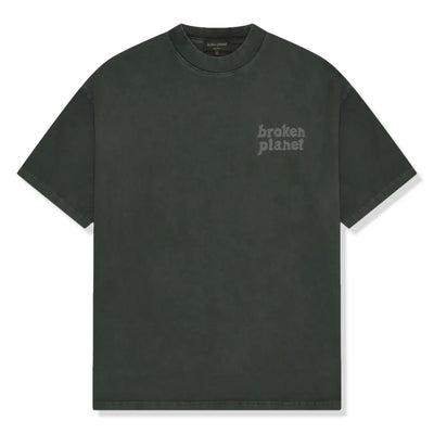 Broken Planet Basics Washed Soot Black T Shirt