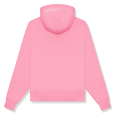 Broken Planet Candy Pink Zip-Up Hoodie