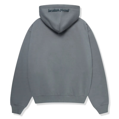 Broken Planet Falling Stars Dark Grey Hoodie