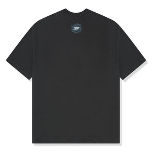 Broken Planet Falling Stars Soot Black T Shirt