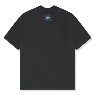 Broken Planet Falling Stars Soot Black T Shirt