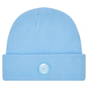Broken Planet Fold Over Light Blue Beanie