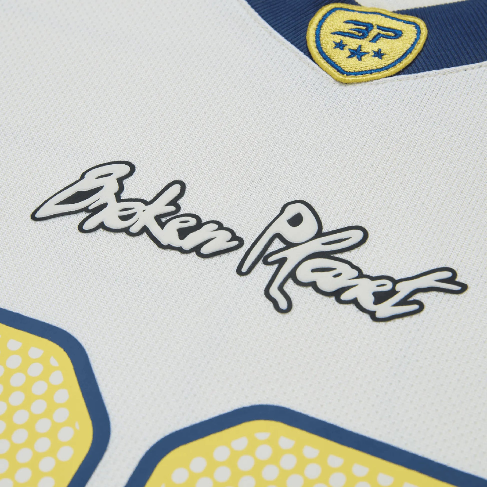 Broken Planet Football White Blue Jersey