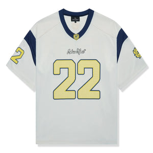 Broken Planet Football White Blue Jersey