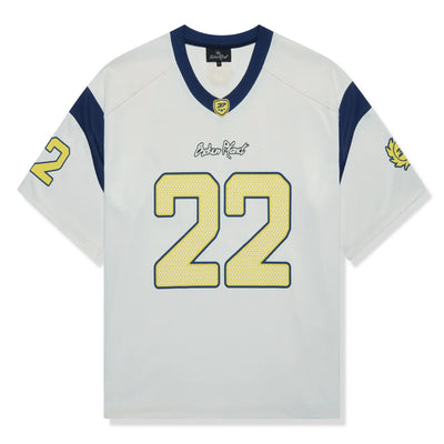 Broken Planet Football White Blue Jersey