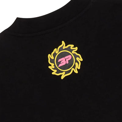 Broken Planet Grid Midnight Black T Shirt