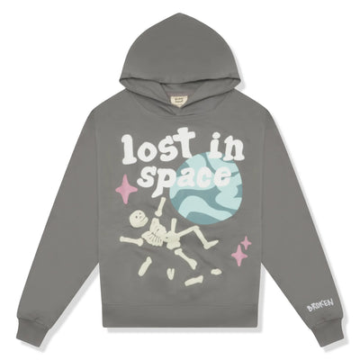 Broken Planet Lost In Space Grey Hoodie