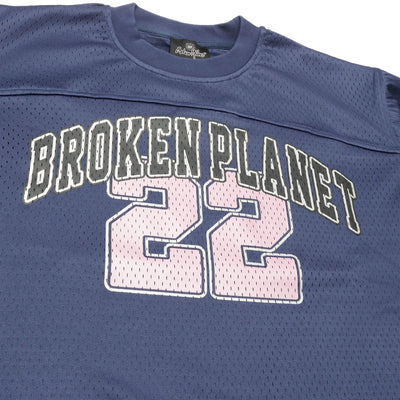 Broken Planet Mesh Outerspace Blue Jersey