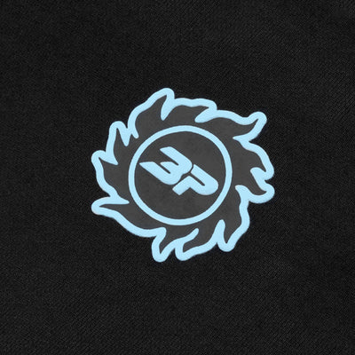 Broken Planet Sky Walking Midnight Black Hoodie