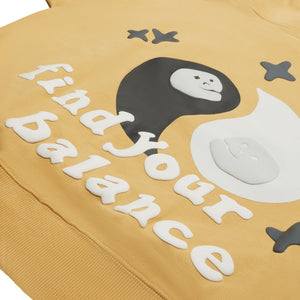 Broken Planet So Much Chaos Mustard Yellow Hoodie