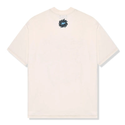 Broken Planet Stargazing Vanilla White T Shirt