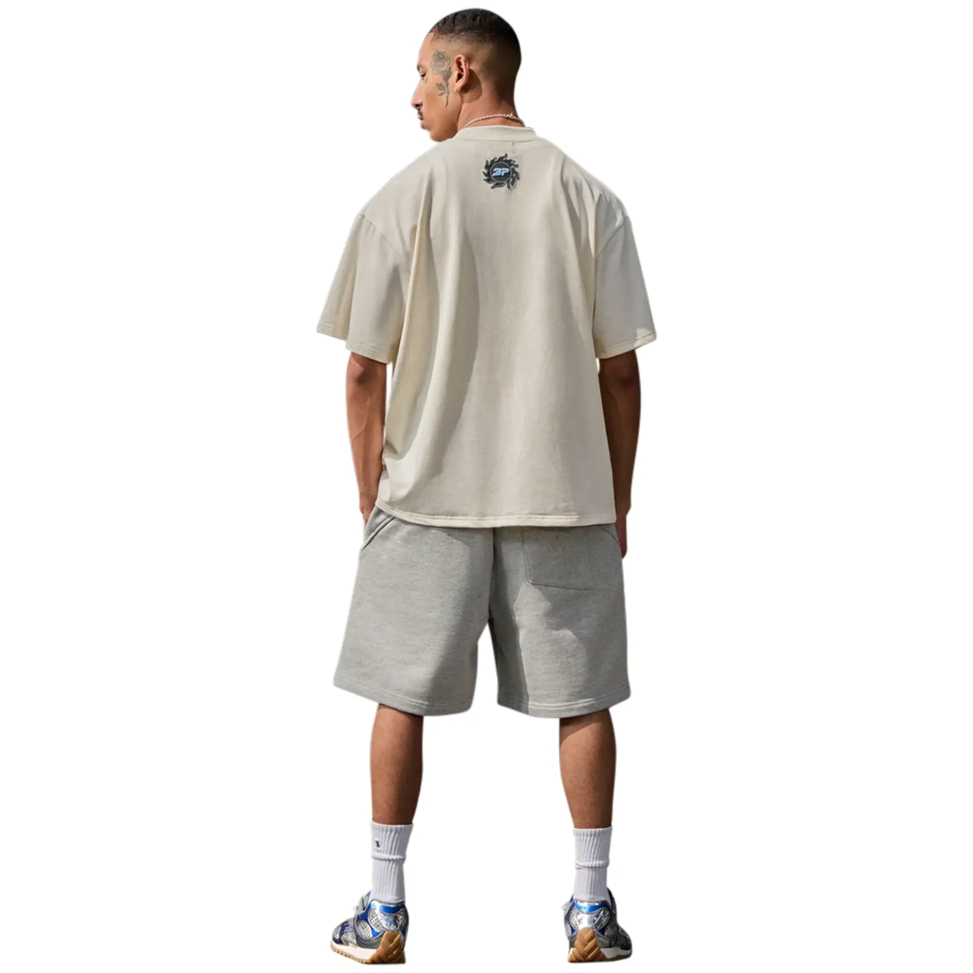 Broken Planet Stargazing Vanilla White T Shirt