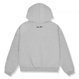 Broken Planet Sun Heather Grey Zip-Up Hoodie