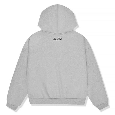 Broken Planet Sun Heather Grey Zip-Up Hoodie