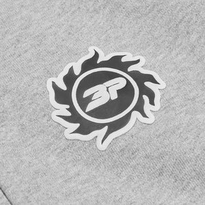 Broken Planet Sun Heather Grey Zip-Up Hoodie