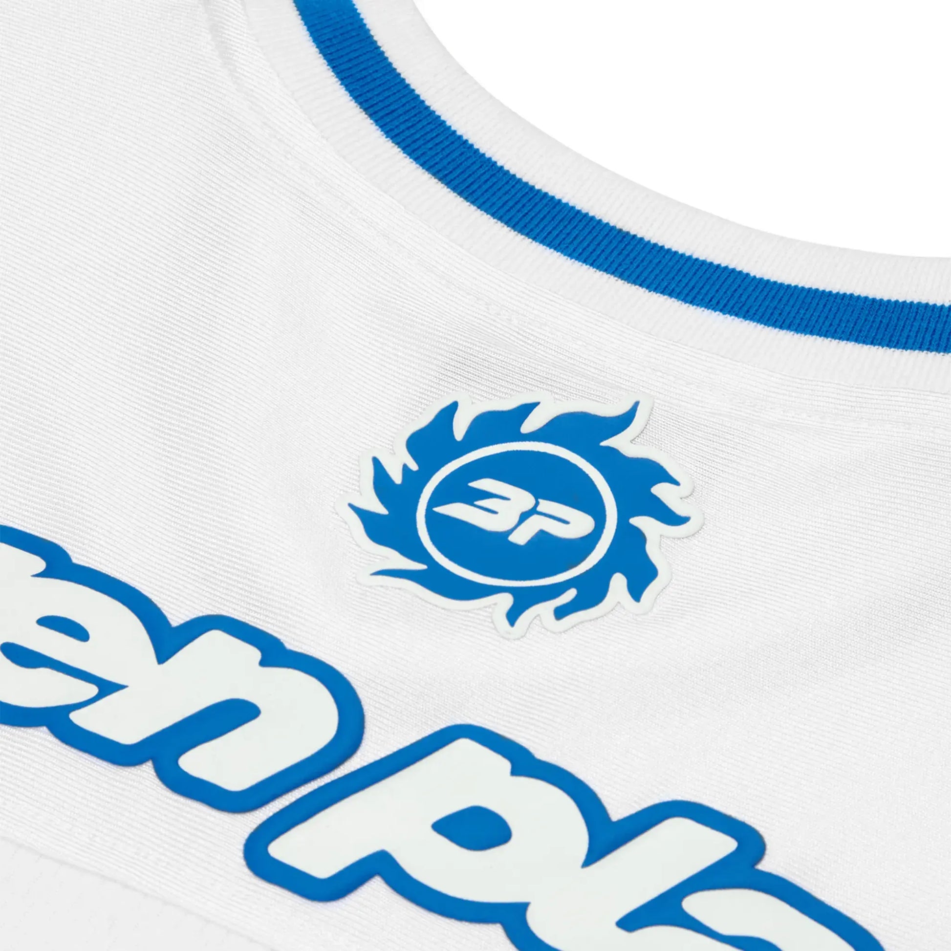 Broken Planet White Blue Football Jersey