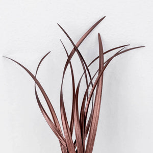 Bronzed Rose Gold Metallic Lily Grass