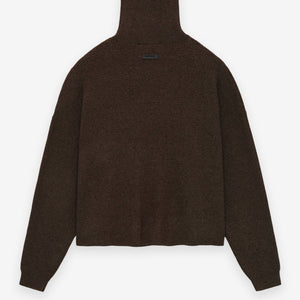 Women's Waffle Turtleneck