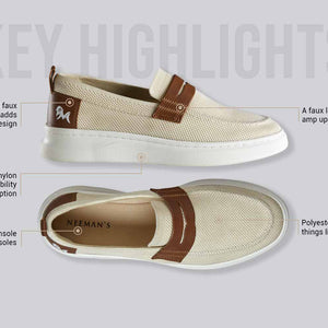 Brunch Loafers : Ivory/Tan