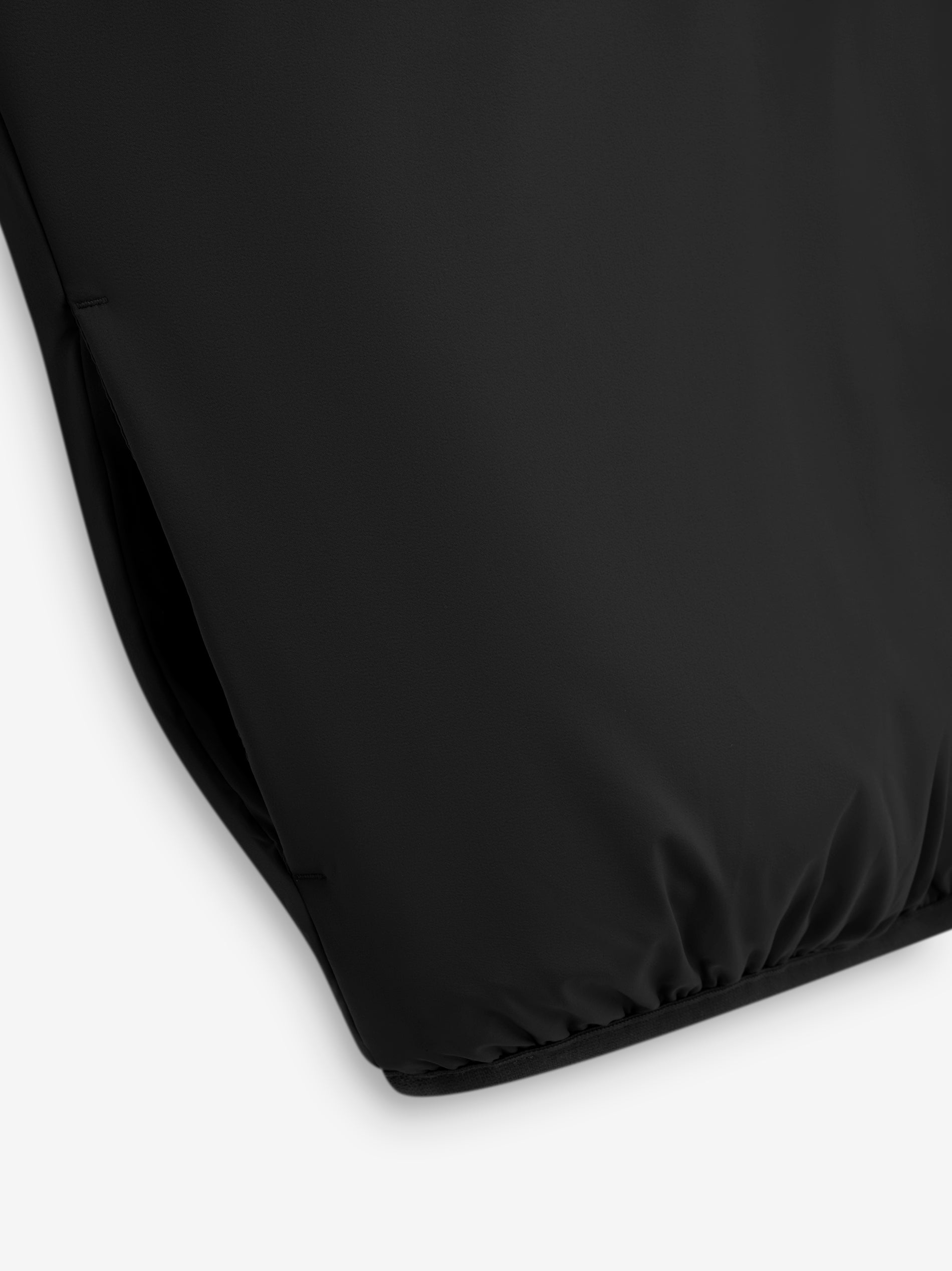 Nylon Filled Halfzip Hoodie