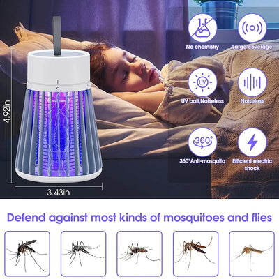 UPGRADED Mosquito Lure Trap Lamp