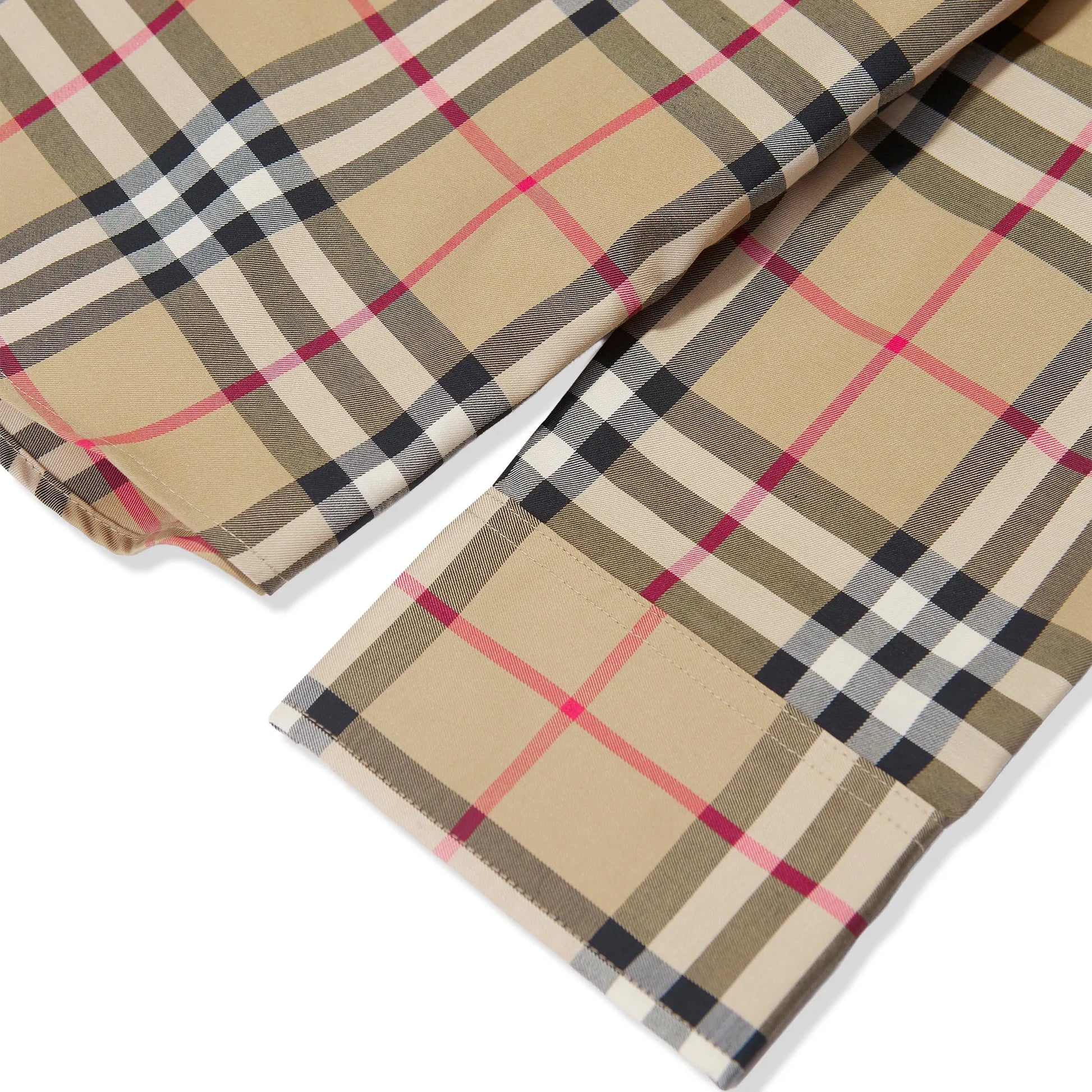 Burberry Boys Owen Check L/S Beige Shirt