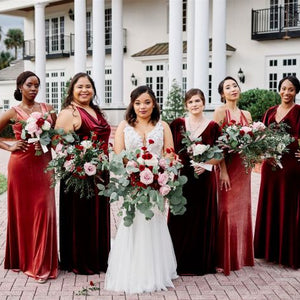 Burgundy Estate Wedding