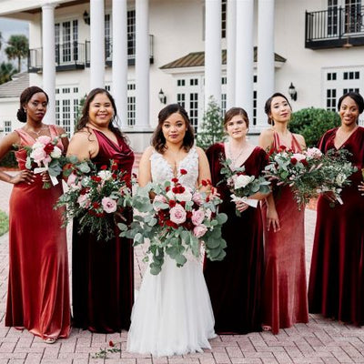 Burgundy Estate Wedding