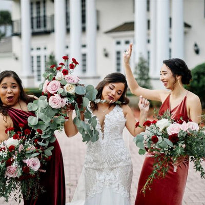 Burgundy Estate Wedding
