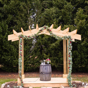 Rustic Glam Winter Wedding