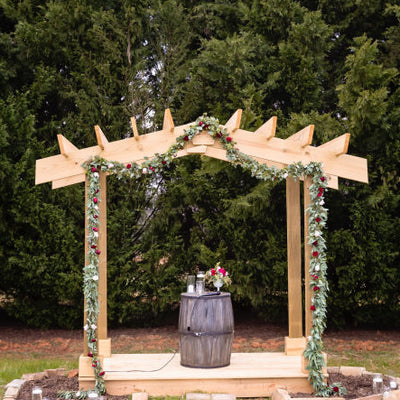 Rustic Glam Winter Wedding