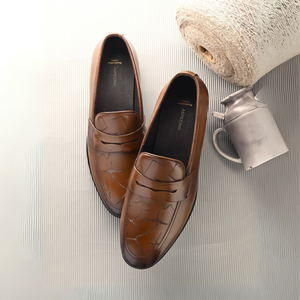 Nova Penny Loafers by Aspeerio