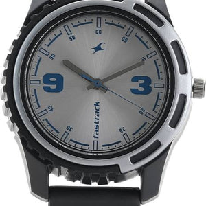 Fastrack Silver & Black