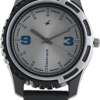 Fastrack Silver & Black